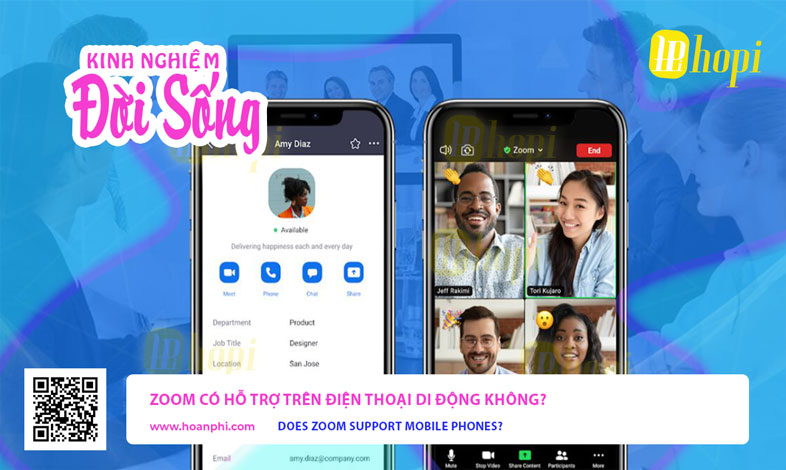 Does Zoom support mobile phones?