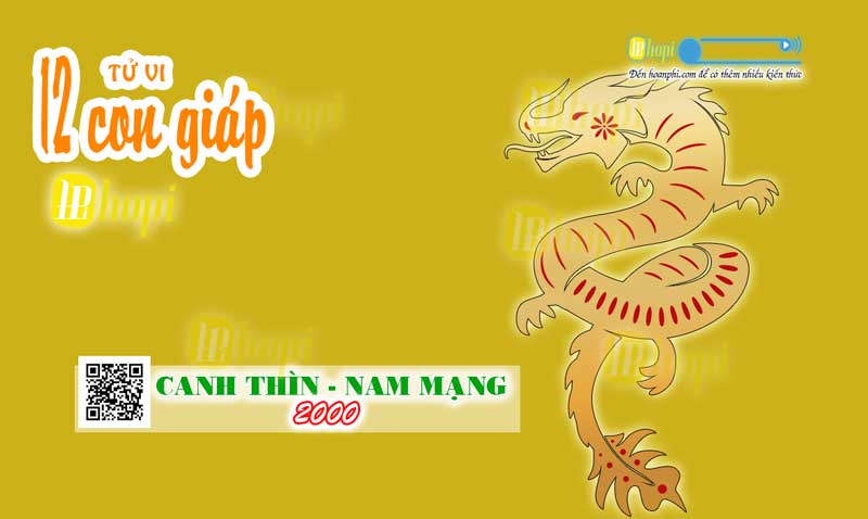 Tử Vi Tuổi Canh Thìn 2000 Nam Mạng năm Ất Tỵ 2025