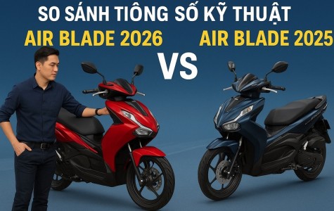 Honda Air Blade 2026 vs 2025: A Detailed Technical Specification Comparison