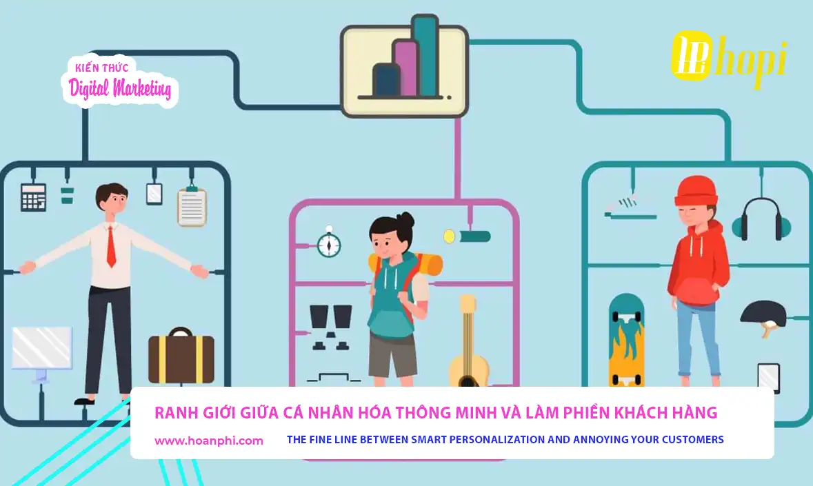 Ranh giới giữa cá nhân hóa và làm phiền