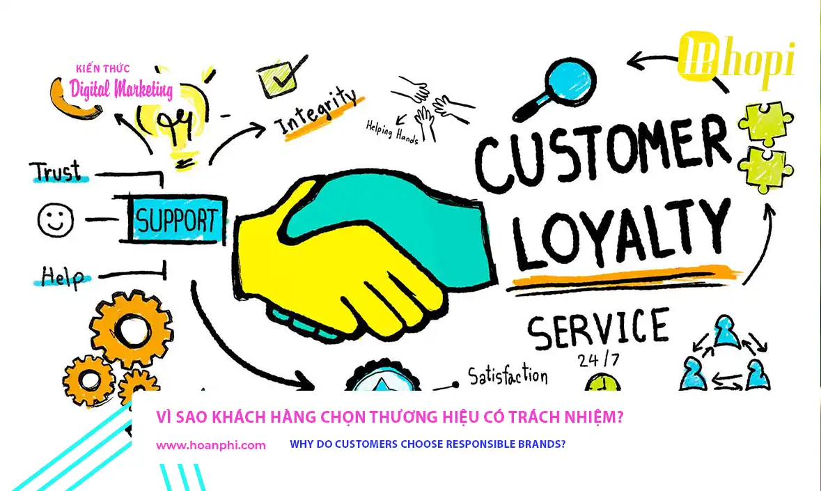 Customers choose responsible brands