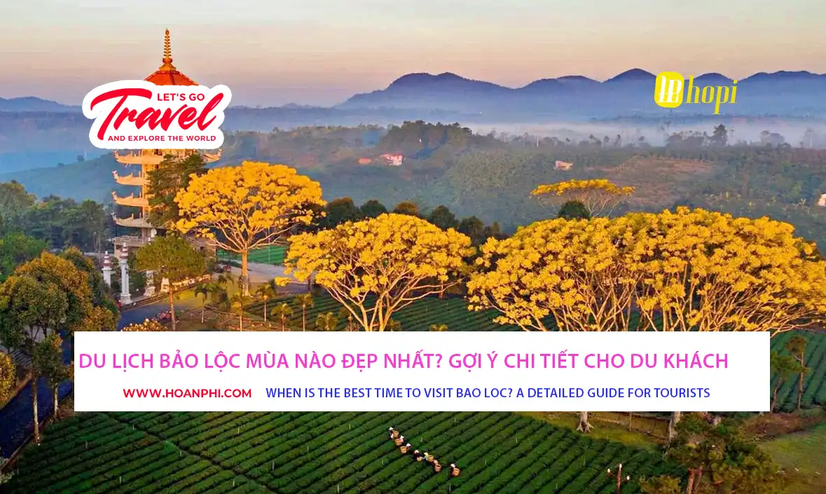 Bao Loc travel during wild sunflower season