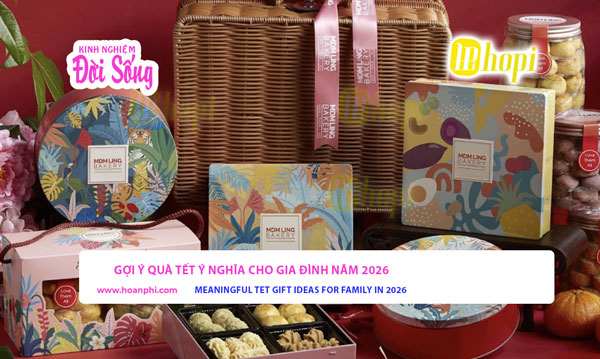 Quà Tết ý nghĩa cho gia đình năm 2026