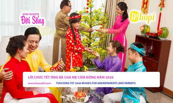 Touching Tet 2026 wishes for grandparents and parents