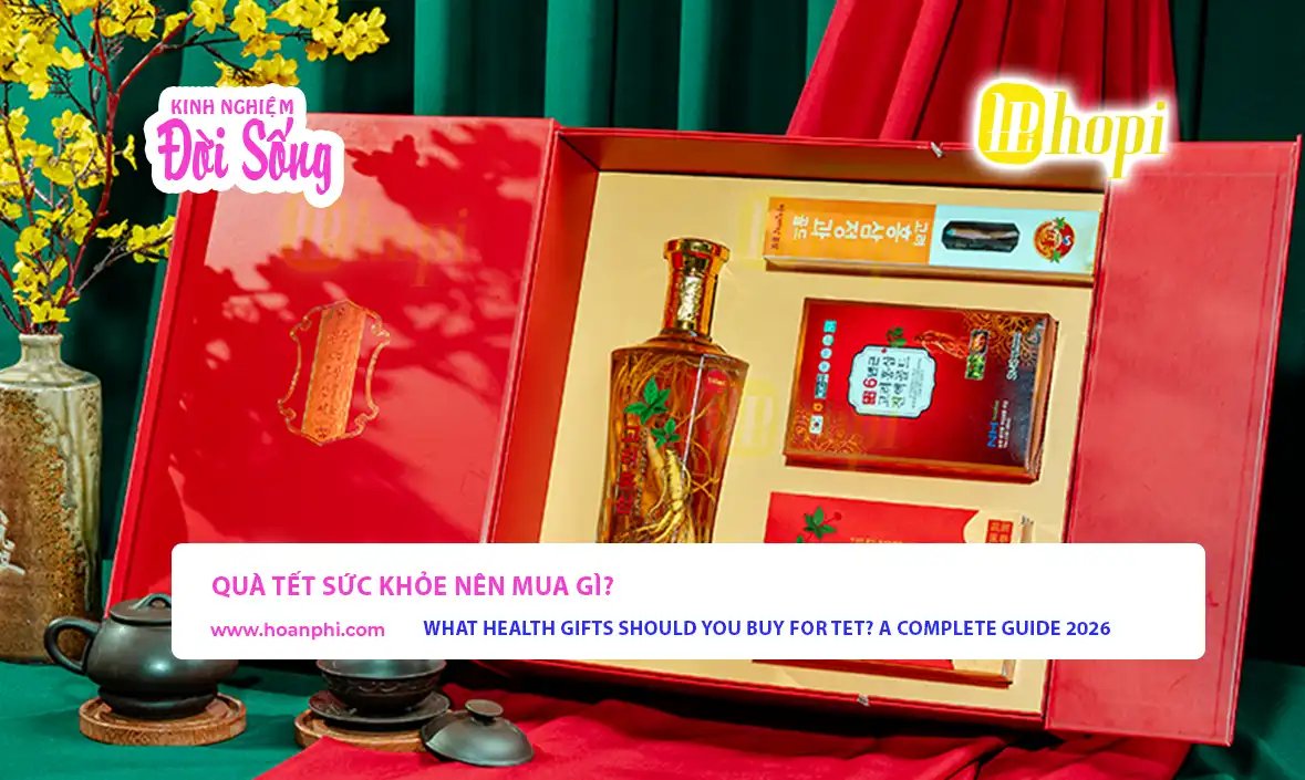 Quà Tết sức khỏe ý nghĩa cho gia đình