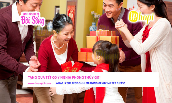 Quà Tết mang ý nghĩa phong thủy