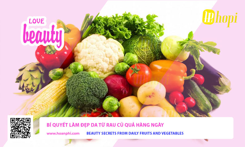Beauty Secrets from Daily Fruits and Vegetables