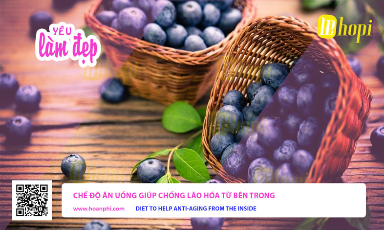 Chế Độ Ăn Uống Giúp Chống Lão Hóa Từ Bên Trong