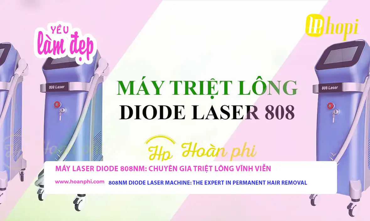 808nm Diode Laser Machine for permanent hair removal