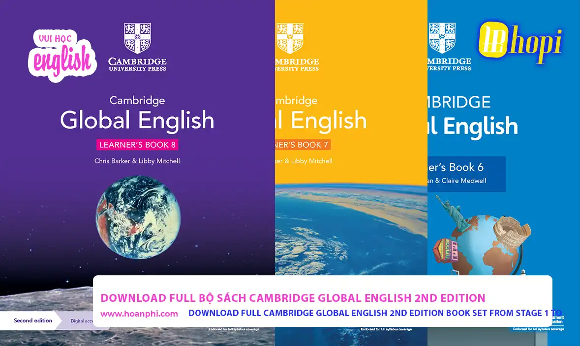 Download Full Bộ Sách Cambridge Global English 2nd Edition