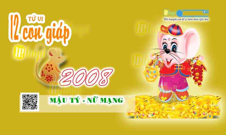 Tử Vi Tuổi Mậu Tý 2008 Nữ Mạng năm Ất Tỵ 2025
