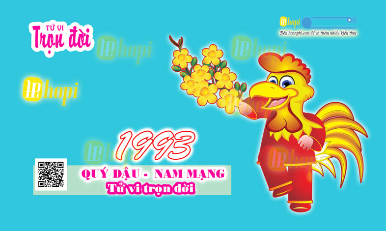 Tử Vi Trọn Đời Nam Mạng Tuổi Quý Dậu 1993