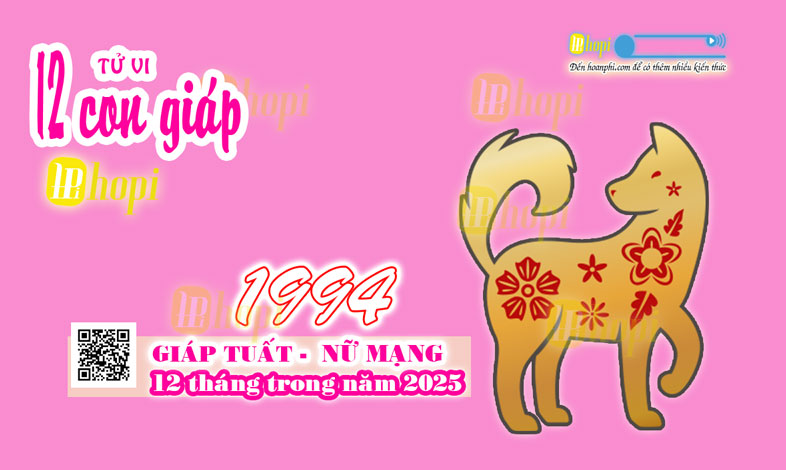 Tử Vi 12 Tháng Tuổi Giáp Tuất 1994 Nữ Mạng Năm Ất Tỵ 2025