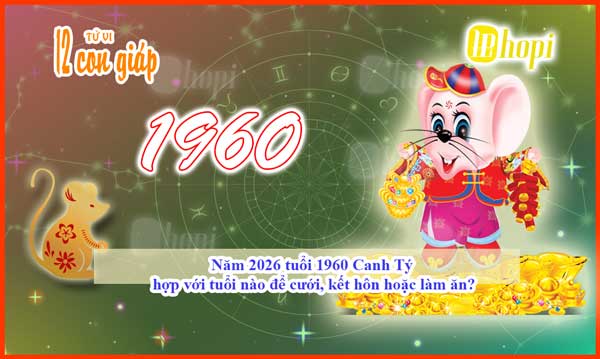 In 2026, which ages are compatible with the 1960 Metal Rat for marriage or business?