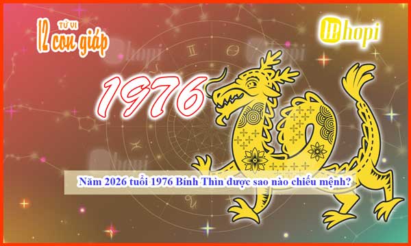 Which Star Guides Bính Thìn 1976 in 2026