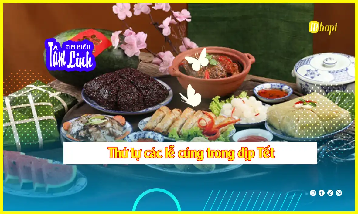 Thứ tự các lễ cúng trong dịp Tết