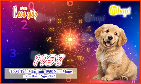 Horoscope for Men born in 1958 (Mậu Tuất) in 2026