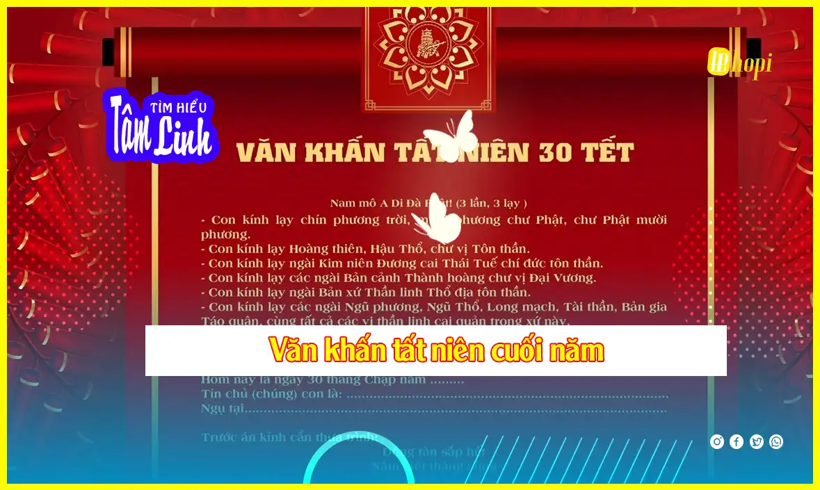 Mâm cúng tất niên cuối năm