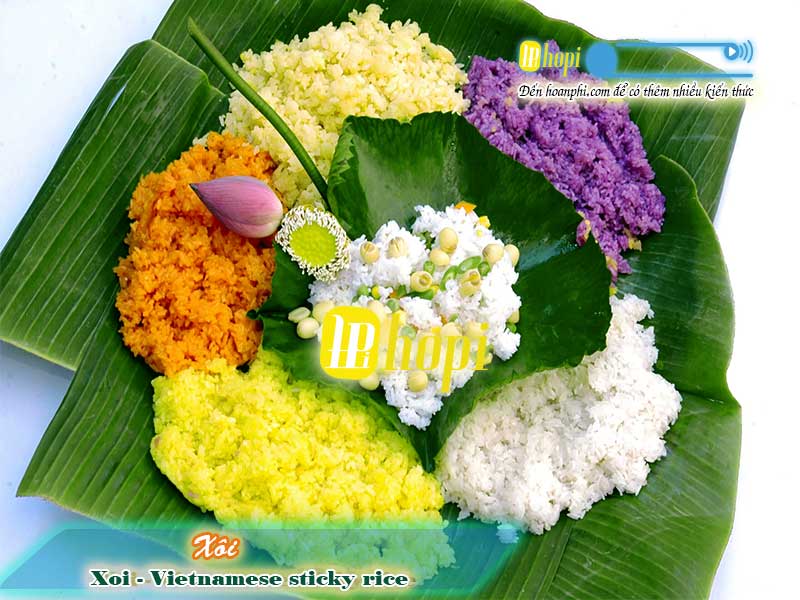 Xôi: Bữa Ăn Đường Phố Đơn Giản Nhưng Đậm Đà